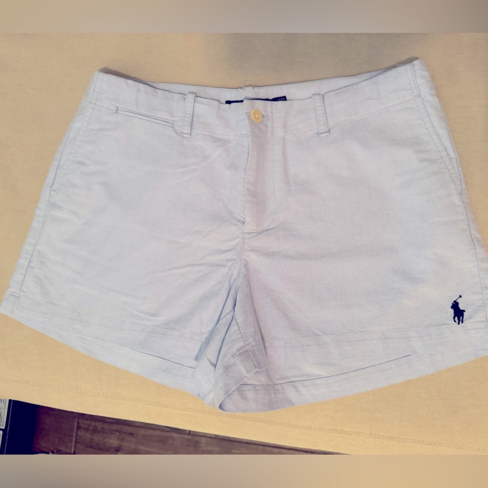 Polo by Ralph Lauren Blue Flat Front Shorts. Never worn new without tags.